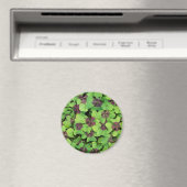 Groene bladeren magneet (Insitu (Vaatwasser))