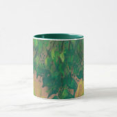 Groene bladeren mok (Midden)