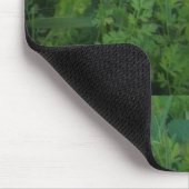 Groene bladeren muismat (Hoek)