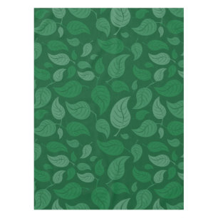 Groene bladeren tafelkleed