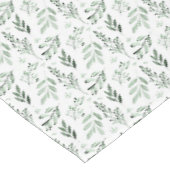 Groene bladeren tafelkleed (Gekanteld)