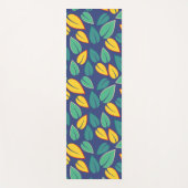 groene bladeren yogamat (Voorkant)
