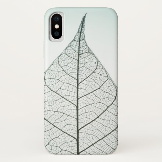 Groene Bladskelet Case-Mate iPhone Case (Achterkant)