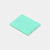 Groene blauwe lijn post-it® notes (Schuin)