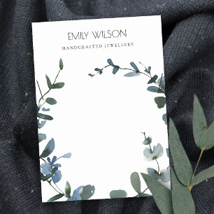 GROENE BLAUWE MUNIE EUCALYPTUS FAUNA KETTING VISITEKAARTJE