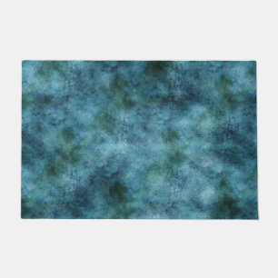 Groene Blauwgroen Aqua Blue Earth Ocean Marble Abs Deurmat