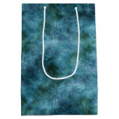 Groene Blauwgroen Aqua Blue Earth Ocean Marble Abs Medium Cadeauzakje (Achterkant)