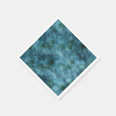 Groene Blauwgroen Aqua Blue Earth Ocean Marble Abs Servet (Hoek)