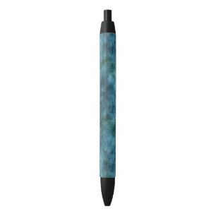 Groene Blauwgroen Aqua Blue Earth Ocean Marble Abs Zwarte Inkt Pen