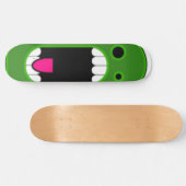 groene blob skateboard (Horizontaal)