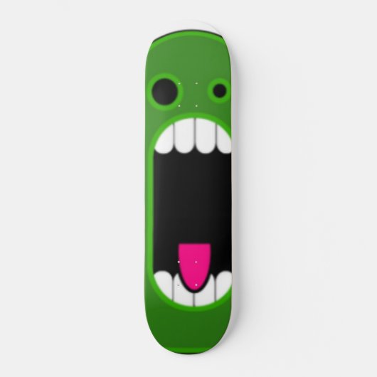 groene blob skateboard (Voorkant)