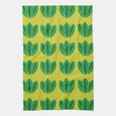 Groene Bloem Bloemstuk Theedoek (Verticaal)
