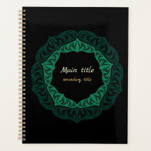 Groene Bloem Mandala