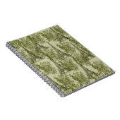 Groene Bloemen Parijs Eiffeltoren Notitieboek (Rechterzijde)