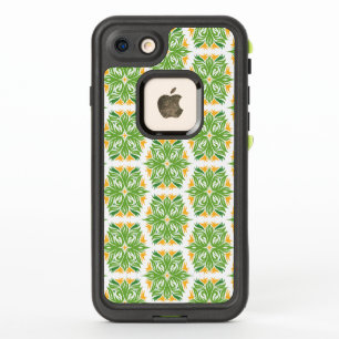Groene bloemen, patroon van bloemen, bloempatroon
