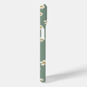 Groene bloemen telefoonhoesje Case-Mate iPhone case (Achterkant / Rechts)