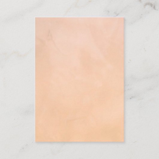 Groene Bloemencascade Rustieke Trouw Dank Je Plaatskaartje (Achterkant)