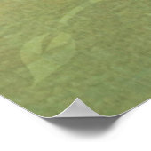 groene, blote textuur poster (Hoek)