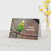 groene boedgie Fotodag Kaart (Gele Bloem)