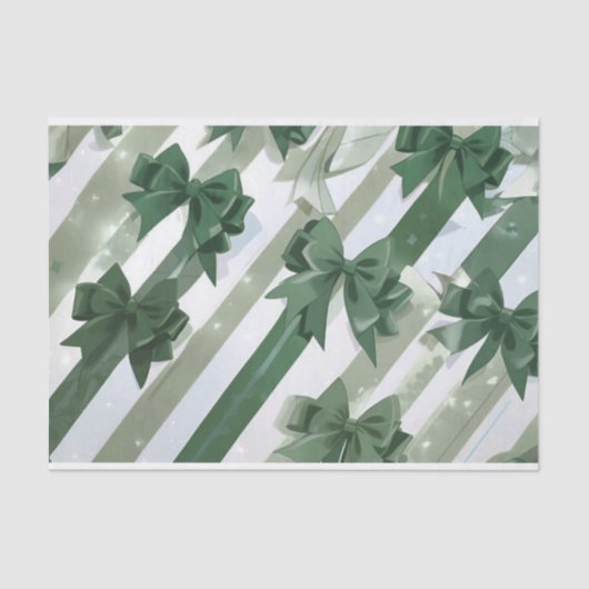 Groene boeg 2 tissue papier (Voorkant)