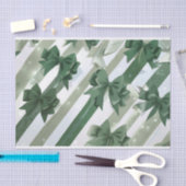 Groene boeg 2 tissue papier (Craft)