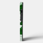 Groene boeken achtergrond Case-Mate iPhone case (Achterkant / Links)