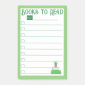 Groene boeken om te lezen Lijst Post-it Notes (Voorkant)