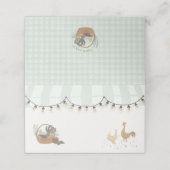 Groene Boerenmarkt Verse boerderij Opgevouwen plaa (Buitenkant ongevouwen)