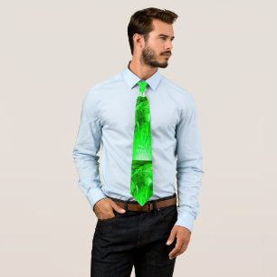 Groene bogen stropdas