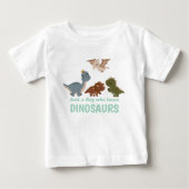 Groene Boho Dinosaurus (Voorkant)