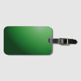 Groene bol bagagelabel
