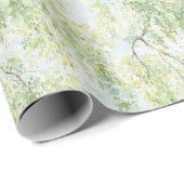 Groene Bomen Cadeaupapier (Rol Hoek)