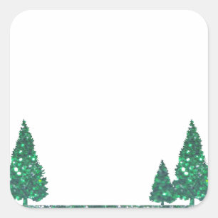 Groene Bomen Stickers