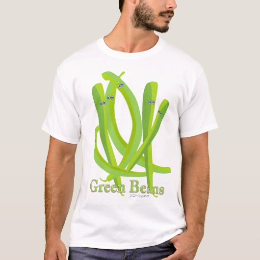 Groene Bonen T-shirt (Voorkant)