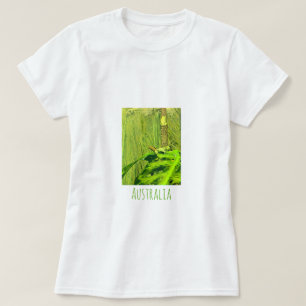 Groene boom Australische kikker T-shirt