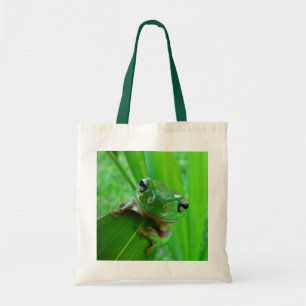 Groene Boomkikker Boodschappentas Tote Bag