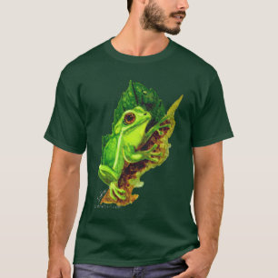Groene boomkikker t-shirt