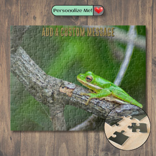 Groene Boomkikker Tak Legpuzzel