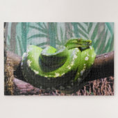 Groene boomPython Legpuzzel (Horizontaal)