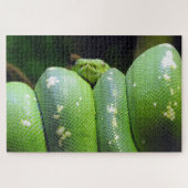 Groene boomPython Legpuzzel (Horizontaal)