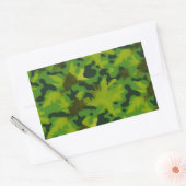 Groene Bos Camo Sticker Ammo Kan Opbergbak (Envelop)