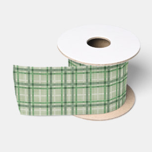 Groene bosplaid lint
