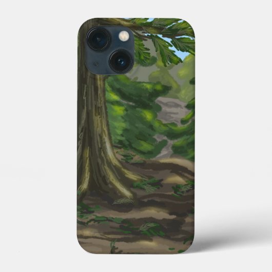 Groene Bossen Case-Mate iPhone Case (Achterkant)