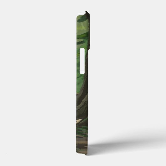 Groene Bossen Case-Mate iPhone Case (Achterkant / Rechts)