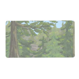 Groene Bossen Etiket