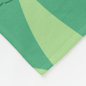 Groene Bow Fleece Deken (Hoek)