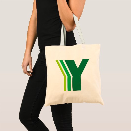 Groene brief Y Tote Bag