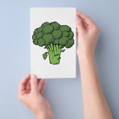 Groene Broccoli Flyer (Hand)