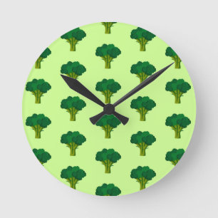 Groene Broccoli Vegetable Healthy Eating Veggie Ronde Klok