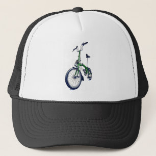 Groene Brompton-fiets Trucker Pet
